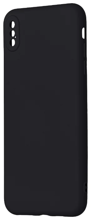 Чехол Soft-Touch для iPhone Xs Max черный в Тюмени